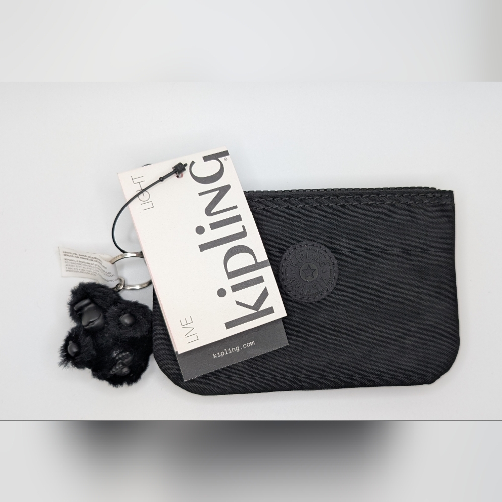 Kipling Creativity Pouch Small with Plush Monkey … - image 1